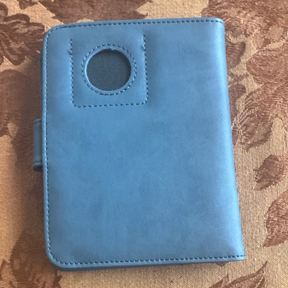 🛂 LOHASLIFE U.S. Passport Holder – Blue | RFID Travel Wallet w/ AirTag Slot - Picture 4 of 7